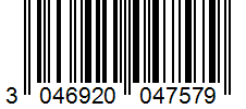 Barcode 3046920047579