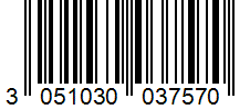 Barcode 3051030037570