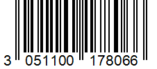 Barcode 3051100178066