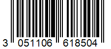 Barcode 3051106618504