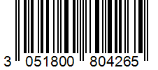 Barcode 3051800804265