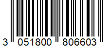 Barcode 3051800806603