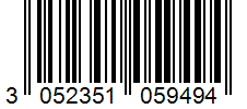 Barcode 3052351059494