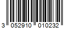 Barcode 3052910010232