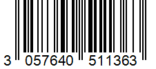 Barcode 3057640511363