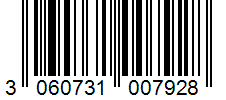 Barcode 3060731007928