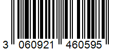 Barcode 3060921460595