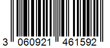 Barcode 3060921461592