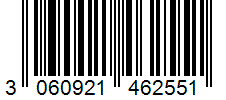 Barcode 3060921462551