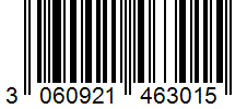 Barcode 3060921463015