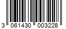 Barcode 3061430003228