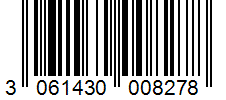 Barcode 3061430008278