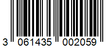 Barcode 3061435002059