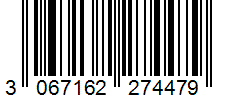 Barcode 3067162274479