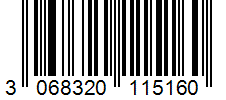 Barcode 3068320115160