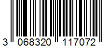 Barcode 3068320117072