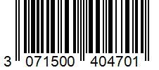 Barcode 3071500404701