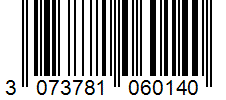 Barcode 3073781060140