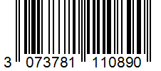 Barcode 3073781110890