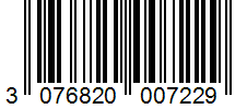 Barcode 3076820007229