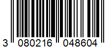 Barcode 3080216048604