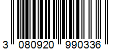 Barcode 3080920990336