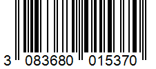 Barcode 3083680015370