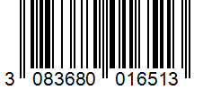 Barcode 3083680016513