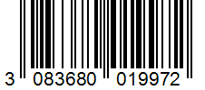 Barcode 3083680019972