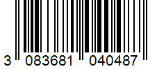 Barcode 3083681040487