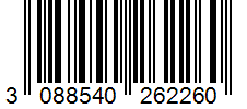 Barcode 3088540262260