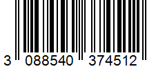 Barcode 3088540374512