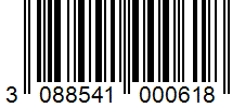 Barcode 3088541000618