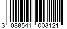Barcode 3088541003121
