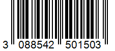 Barcode 3088542501503
