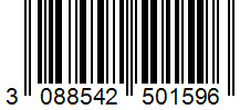 Barcode 3088542501596