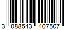 Barcode 3088543407507