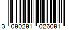 Barcode 3090291026091
