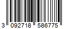 Barcode 3092718586775