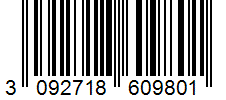 Barcode 3092718609801