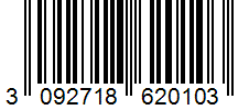 Barcode 3092718620103