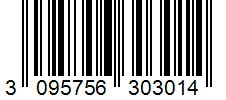 Barcode 3095756303014
