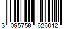Barcode 3095758626012