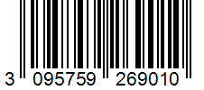 Barcode 3095759269010