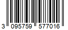 Barcode 3095759577016