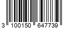 Barcode 3100150647739