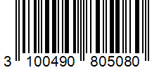 Barcode 3100490805080