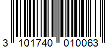 Barcode 3101740010063