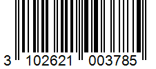 Barcode 3102621003785