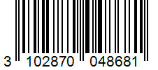 Barcode 3102870048681